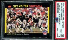 Raiders Offense [Looking for Daylight] #25 Football Cards 1987 Fleer Team Action Prices