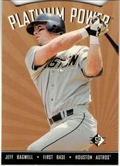 Jeff Bagwell Baseball Cards 1995 SP Platinum Power Prices