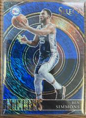 Ben Simmons [Blue] #29 Basketball Cards 2020 Panini Select Numbers Prices