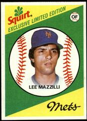 Lee Mazzilli Baseball Cards 1981 Squirt Prices