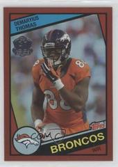 Demaryius Thomas [Red Border] Football Cards 2015 Topps 60th Anniversary Prices