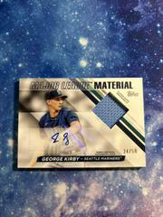 George Kirby Baseball Cards 2024 Topps Major League Material Autograph Prices