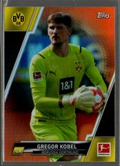 Gregor Kobel [Orange Foil] #58 Soccer Cards 2021 Topps Bundesliga Prices