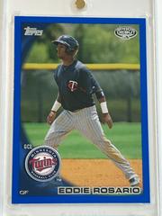 Eddie Rosario [Blue] #367 Baseball Cards 2010 Topps Pro Debut Prices