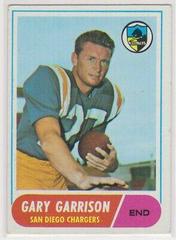 Gary Garrison #36 Football Cards 1968 Topps Prices