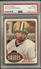 Archie Manning #485 Football Cards 1976 Topps Prices