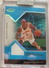 Al Harrington [Jersey Refractor] #101 Basketball Cards 2004 Finest Prices