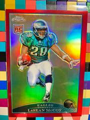 LeSean McCoy [Red Refractor] Football Cards 2009 Topps Chrome Prices