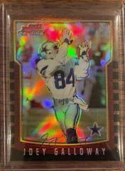 Joey Galloway [Refractor] #5 Football Cards 2000 Bowman Chrome Prices