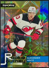 Alexander Holtz [Gold] Hockey Cards 2021 Upper Deck Synergy Rookie Journey Away Prices