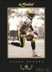 Aaron Brooks [Black Border Gold] #52 Football Cards 2004 Fleer Inscribed Prices