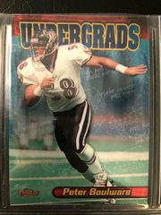 Peter Boulware #U5 Football Cards 1998 Topps Finest Undergrads Prices