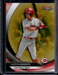 Austin Hendrick [Gold Refractor] #TP-29 Baseball Cards 2020 Bowman's Best Top Prospects Prices