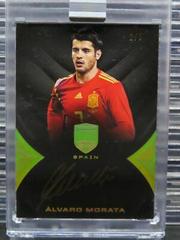 Alvaro Morata [Autograph Gold] Soccer Cards 2018 Panini Eminence Prices