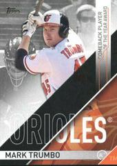 Mark Trumbo Baseball Cards 2017 Topps MLB Awards Prices