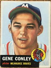 Gene Conley Baseball Cards 1953 Topps Prices