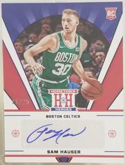 Sam Hauser [Purple] Basketball Cards 2021 Panini Chronicles Hometown Heroes Rookie Autographs Prices