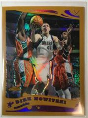 Dirk Nowitzki [Gold Refractor] Basketball Cards 2005 Topps Chrome Prices