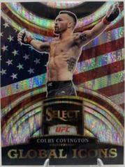 Colby Covington [Silver] #6 Ufc Cards 2023 Panini Select UFC Global Icons Prices