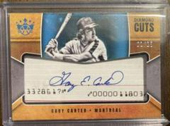 Gary Carter #DC-6 Baseball Cards 2022 Panini Diamond Kings Cuts Signatures Prices