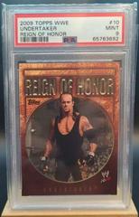 Undertaker Wrestling Cards 2009 Topps WWE Reign of Honor Prices