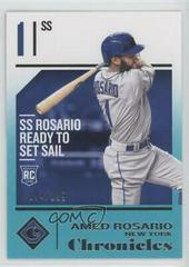 Amed Rosario [Teal] #52 Baseball Cards 2018 Panini Chronicles Prices