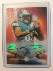 Eric Ebron [Red Refractor] #16 Football Cards 2014 Topps Platinum Rookie Autograph Prices