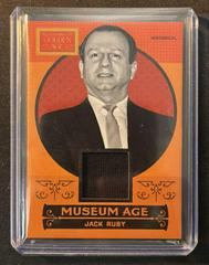 Jack Ruby Baseball Cards 2014 Panini Golden Age Museum Memorabilia Prices