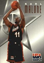 Karl Malone Basketball Cards 1996 Skybox Texaco USA Prices