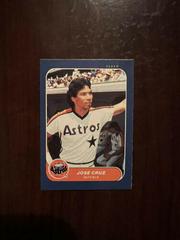 Jose Cruz #62 Baseball Cards 1986 Fleer Mini Prices
