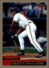 Reggie Sanders #T110 Baseball Cards 2000 Topps Traded Prices