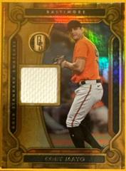Coby Mayo #GSS-CM Baseball Cards 2023 Panini Chronicles Gold Standard Swatches Prices