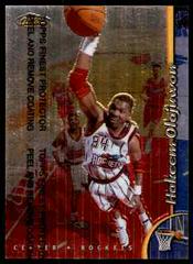 Hakeem Olajuwon #12 Basketball Cards 1998 Finest Prices