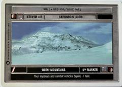 Hoth: Mountains Star Wars CCG Empire Strikes Back 2-Player Prices