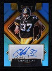 Carnell Lake [Light Blue] #SIP-CLA Football Cards 2021 Panini Select Signatures Prizm Prices