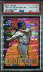 Alex Rodriguez, Ken Griffey Jr. [Gold Refractor] #121 Baseball Cards 2000 Finest Prices