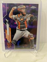 Buster Posey [Purple Refractor] #111 Baseball Cards 2020 Topps Chrome Sapphire Prices