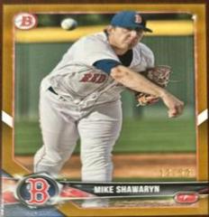 Mike Shawaryn [Gold] Baseball Cards 2018 Bowman Draft Prices