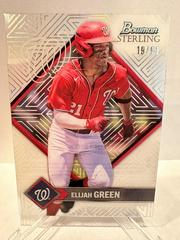 Elijah Green #ST-25 Baseball Cards 2023 Bowman Sterling Tek Prices