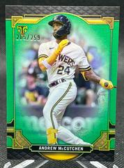Andrew McCutchen [Emerald] #25 Baseball Cards 2022 Topps Triple Threads Prices