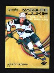 Marco Rossi Hockey Cards 2022 O Pee Chee 3D Marquee Rookies Prices