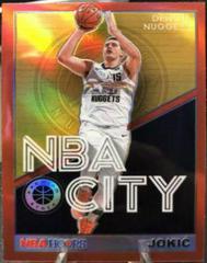 Nikola Jokic [Red] Basketball Cards 2019 Panini Hoops Premium Stock NBA City Prices