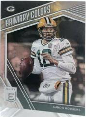 Aaron Rodgers #PC-19 Football Cards 2019 Donruss Elite Primary Colors Prices