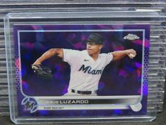 Jesus Luzardo [Purple] #11 Baseball Cards 2022 Topps Chrome Sapphire Prices