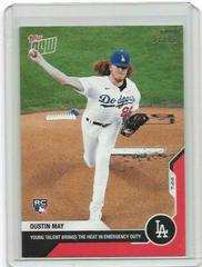 Dustin May [Red] #5 Baseball Cards 2020 Topps Now Prices