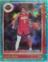 Jalen Green [Teal Explosion] Basketball Cards 2021 Panini Hoops Prices