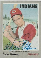 Vern Fuller #VF Baseball Cards 2019 Topps Heritage Real One Autographs Prices