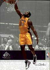 Shaquille O'Neal Basketball Cards 2000 SP Game Floor Prices