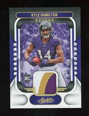 Kyle Hamilton [Gold] #ARM-38 Football Cards 2022 Panini Absolute Rookie Materials Prices