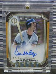 Don Mattingly [Orange] #IPA-DM Baseball Cards 2022 Topps Tribute Iconic Perspectives Autographs Prices